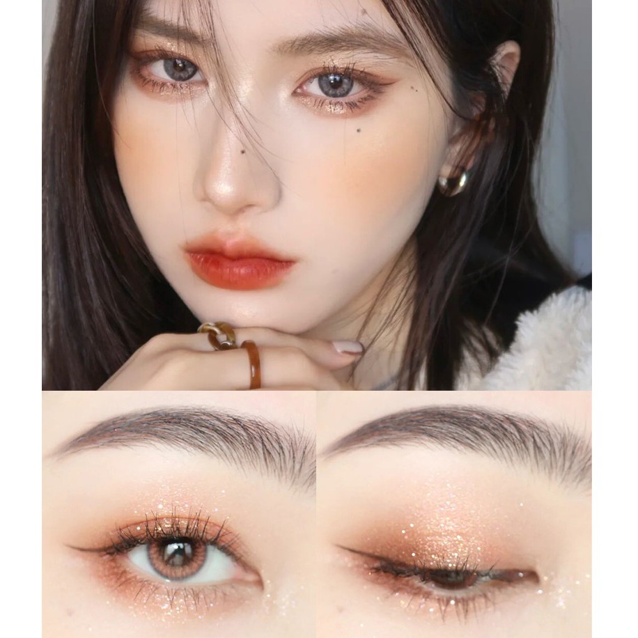 Bảng phấn mắt nhũ lì 9 ô lấp lánh Roto Eyeshadow Senabeauty | BigBuy360 - bigbuy360.vn