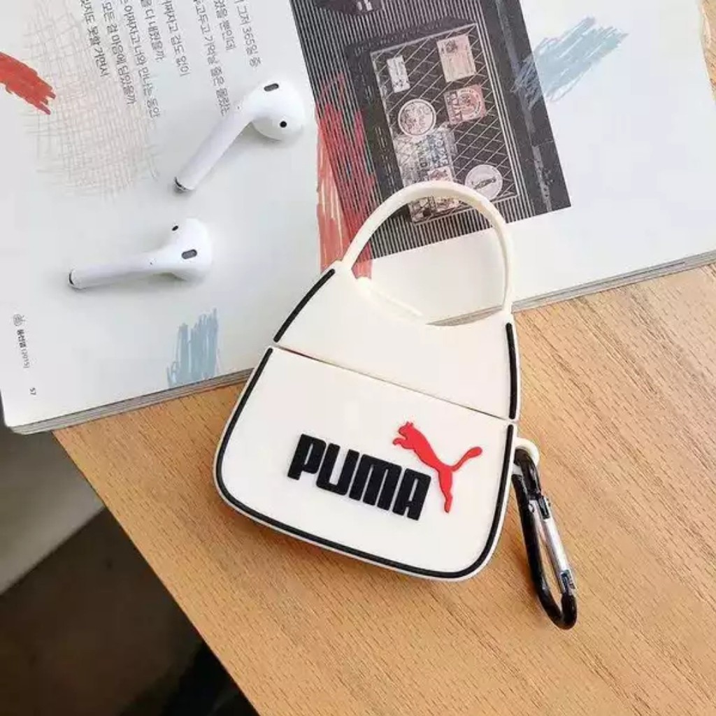 Case Bảo Vệ Tai Nghe Airpods2 Thời Trang  Puma Trắng Cực Yêu - Bigtech Store