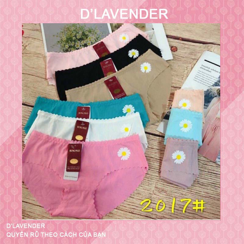 Quần Lót Đúc Su Hoa Cúc Sợi Tăm D'LAVENDER LVD 33