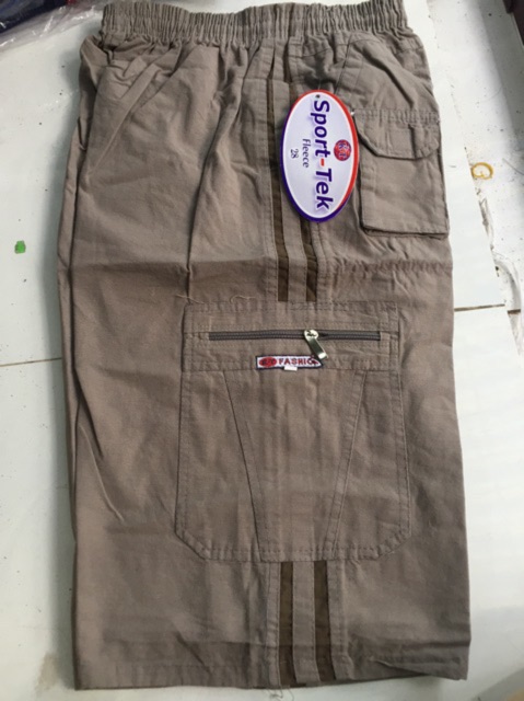 Quần kaki lỡ 5 túi lưng thun