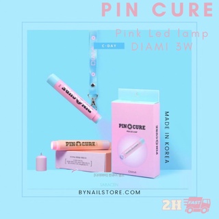 Đèn hơ gel Pin cure_ Led 3W Pin Cure cao cấp Hàn Quốc ( tích điện)