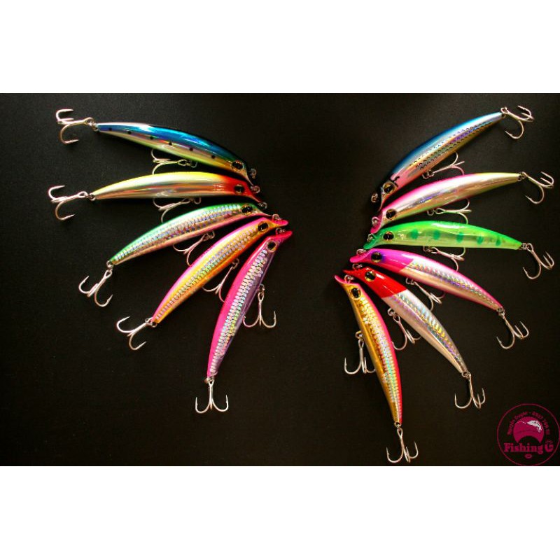 mồi giả câu cá. mồi câu cá chẽm. megabarra Doom 95