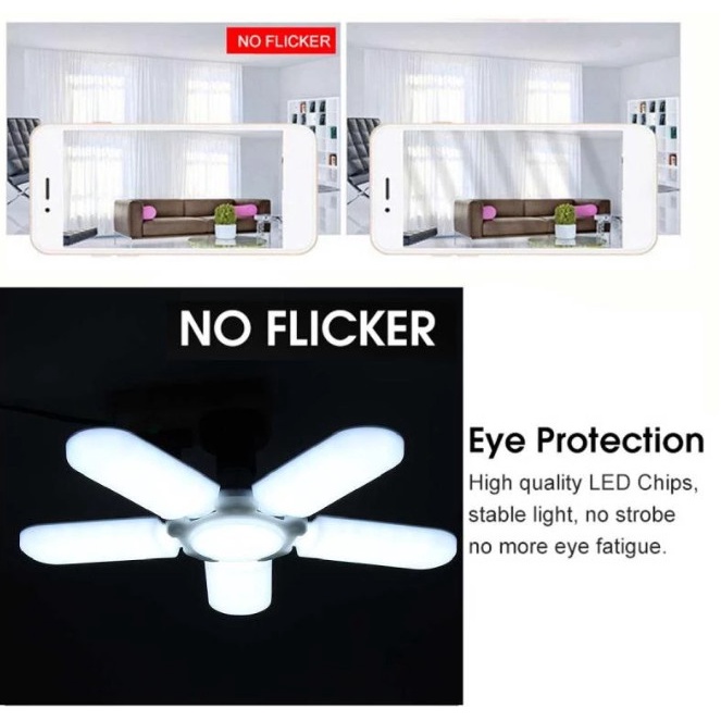 Bóng đèn led 5 cánh 75W siêu sáng, tiết kiệm điện, đui E27, kiểu dáng hiện đại - Bảo hành 12 tháng