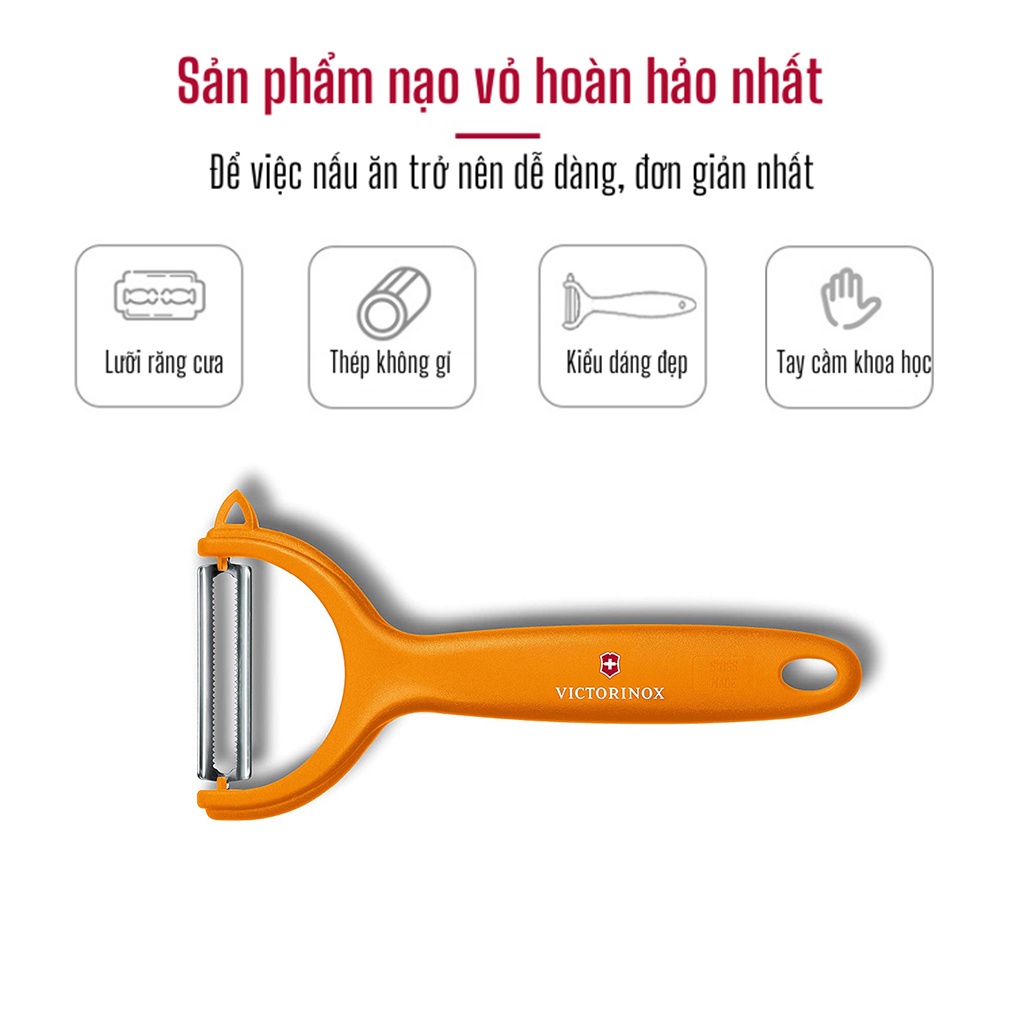 Dụng Cụ Nạo Rau Củ Đa Năng Chữ Y Victorinox HÀNG CHÍNH HÃNG