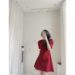 Váy khoét vai giọt lệ by samhyewear