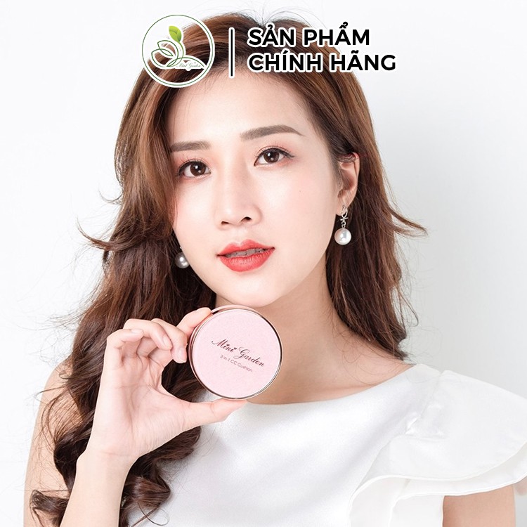 Phấn Nước Mini Garden 3 In 1 CC Cushion SPF 40+ PA+++ ( 1 lõi x 12g) PV991 | BigBuy360 - bigbuy360.vn
