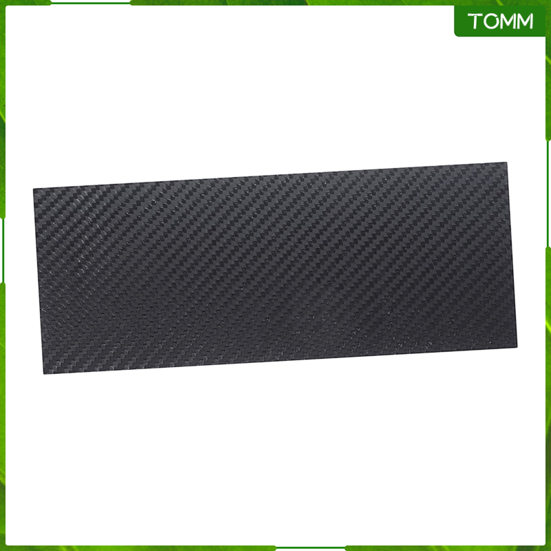 Tấm Sợi Carbon 125mm X 75mm Kích Thước 0.5mm / 1mm / 2mm / 3mm Cho Drone