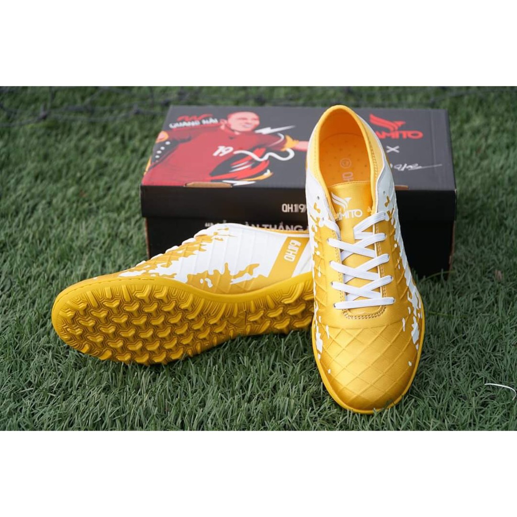 Giày đá bóng Kamito Qh19 chính hãng (màu vàng)