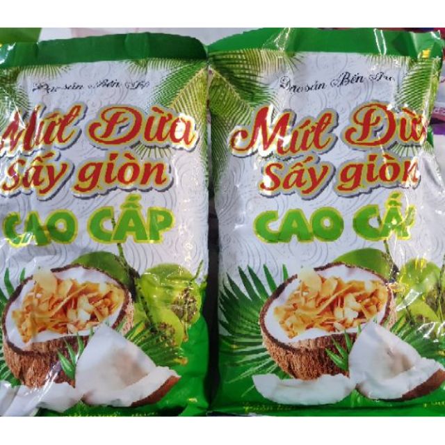 250g Dừa khô sấy giòn Bến Tre( cao cấp)