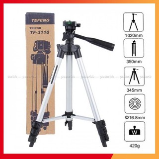 GẬY 3 CHÂN TRIPOD TF-3110 + KẸP ĐIỆN THOẠI  - Shopbansi