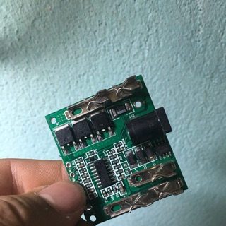 Mạch bảo vệ pin lion 5s chân trượt kèm vỏ 10cell