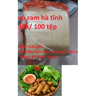 Vỏ ram thạch hưng hà tĩnh 100 tờ