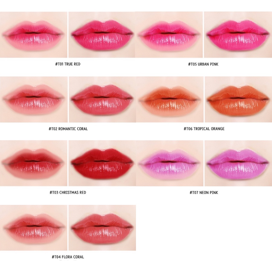 Son bút chì bền màu mịn môi Renardeau Hàn Quốc 2g