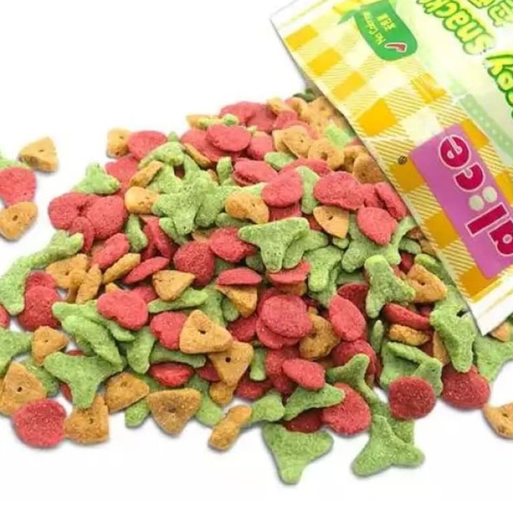 Rau củ Snack (Ngũ Cốc) cho Thỏ, Hamster, Bọ, Chinchilla 100gr - AE171 - Hàng Alice