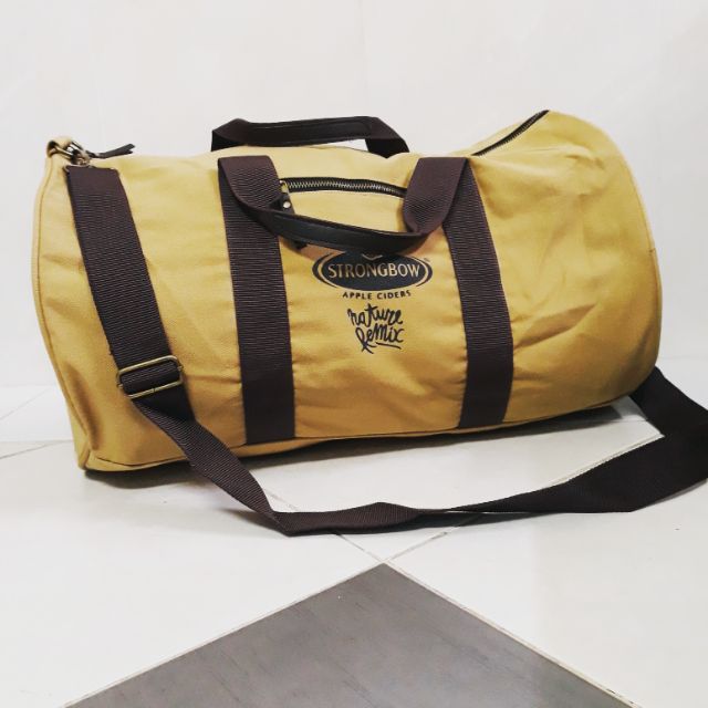 Túi trống Strongbow phối da