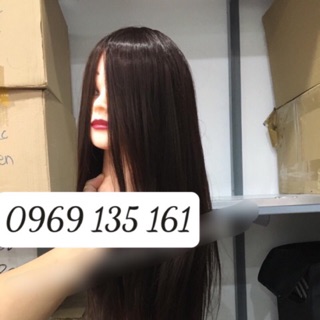 Đầu canh 80% tóc thật