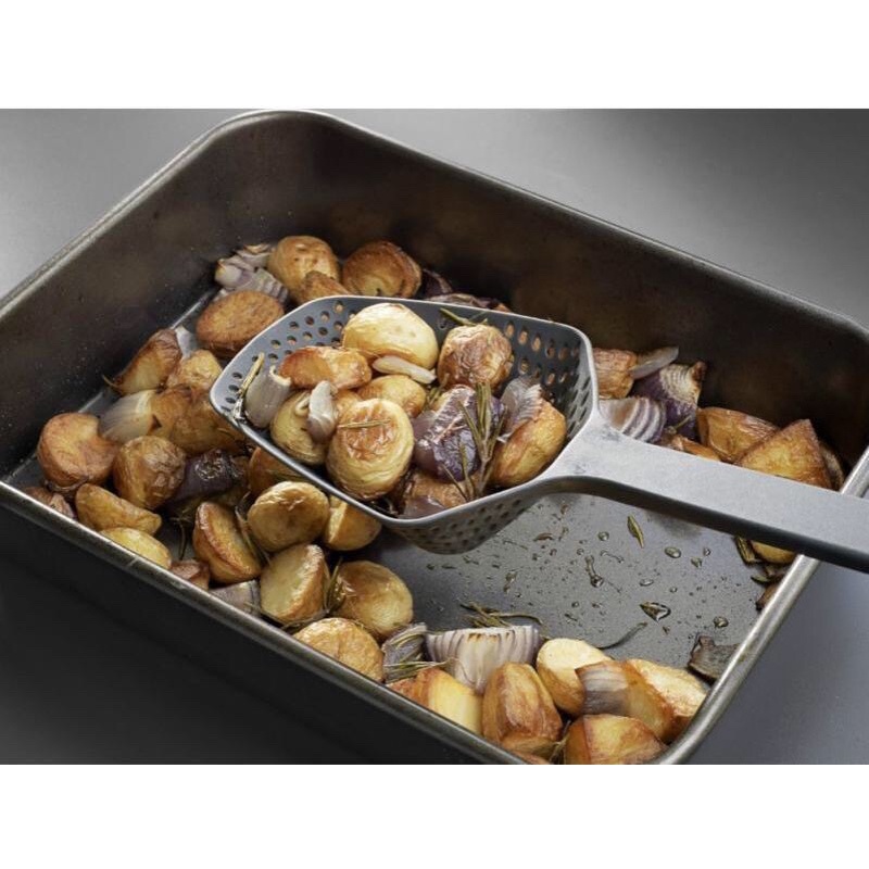 Vá/ Muỗng múc canh có lỗ ráo nước, chất liệu nhựa cao cấp