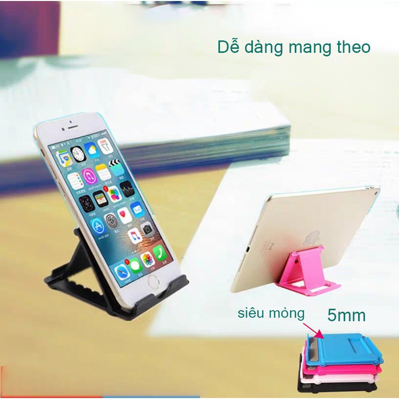 Gía Đỡ Điện Thoại Mini bằng nhựa  tiện lợi Mang Theo Ra Ngoài ....