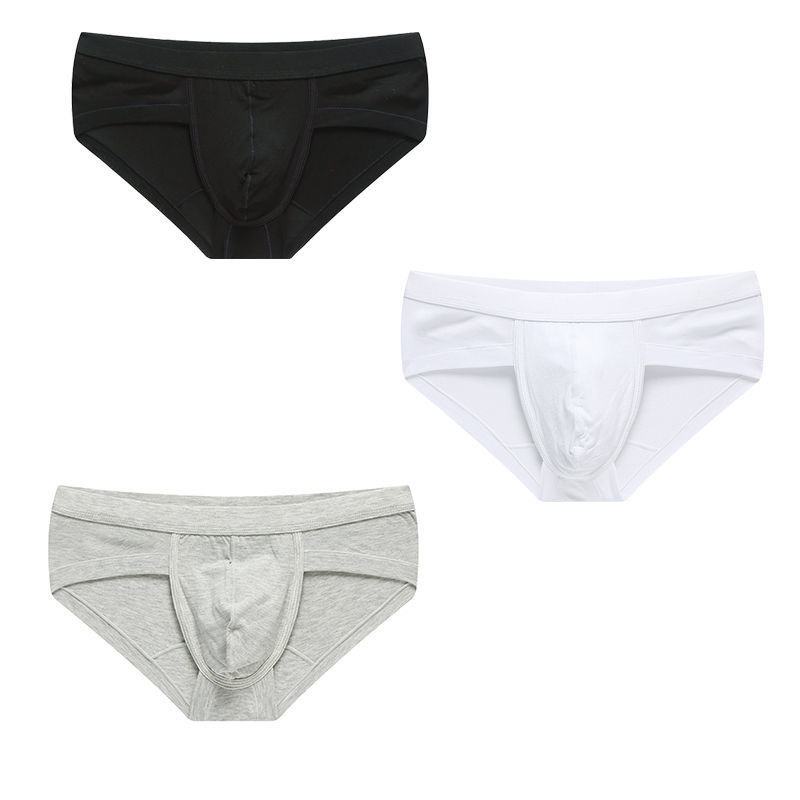 Bộ 3 Quần Lót Boxer Lưng Thấp Thoáng Khí Thời Trang Mùa Hè Cho Nam