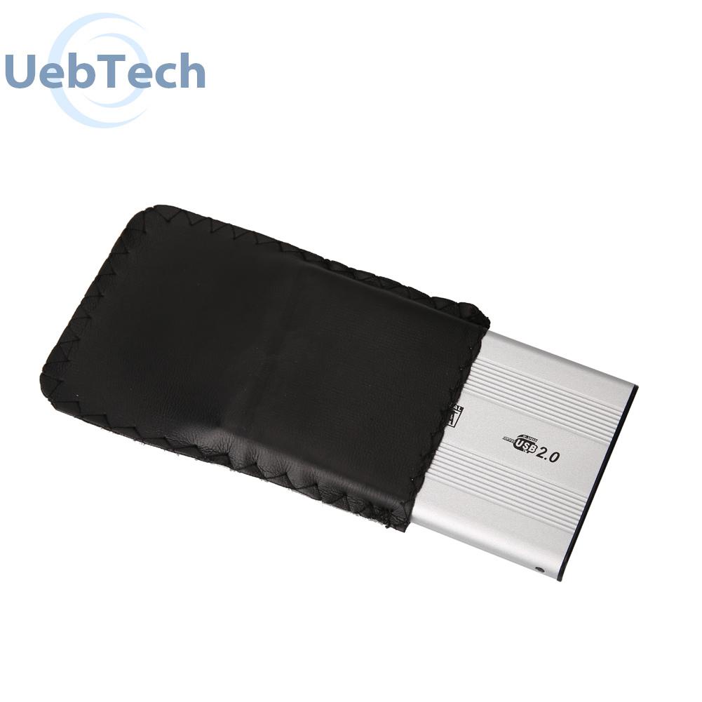 Hộp đĩa cứng di động bên ngoài Uebtech 2.5 inch USB 2.0 SATA bằng hợp kim nhôm