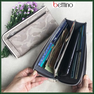 [Chất Liệu Vải Sang Trọng - Hàng Cao Cấp] Ví Vải Nữ Bettino Nhiều Ngăn Hàng Chánh Phẩm Tay Nghề Cao BH 2 Năm