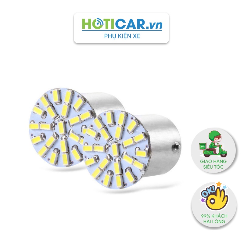 Đèn LED hậu, phanh, xi nhan chân 1156 180º (BA15S) T203014-22