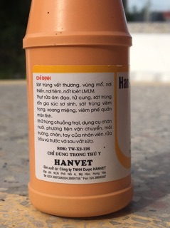 S.át trùng HAN-Iodin 10%