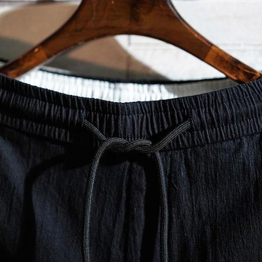 Quần short đũi ANFA nam dáng siêu đẹp ống suông lưng thun cao cấp size 40-80kg màu đen, xám, ghi tối, rêu SD02 | BigBuy360 - bigbuy360.vn