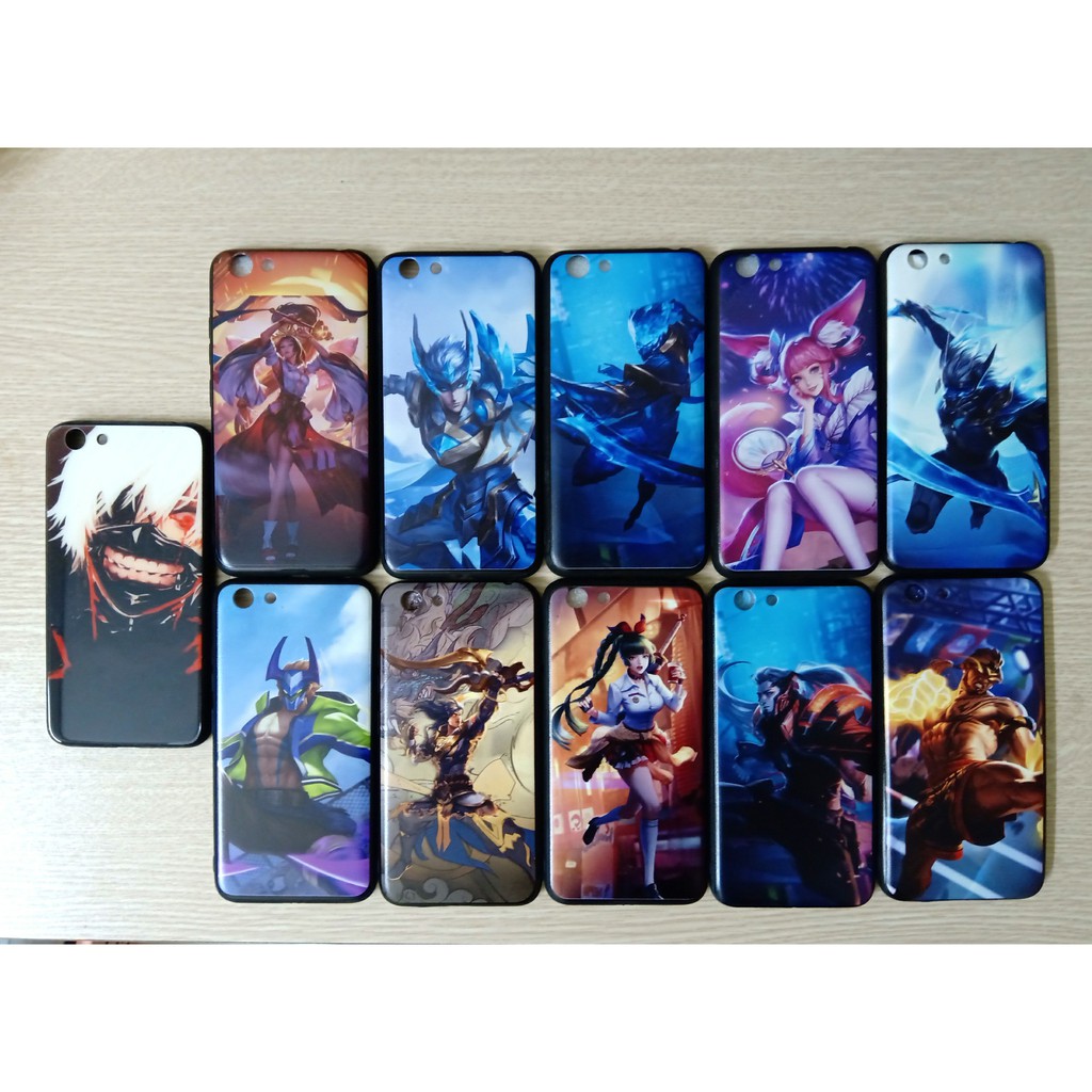 Ốp ViVo lưng hình Tướng Liên Quân cho Vivo Y51 Y53 Y55 Y66 Y67 Y71 Y79 Y81 Y83 Y93 Y97 V9 V11 V15