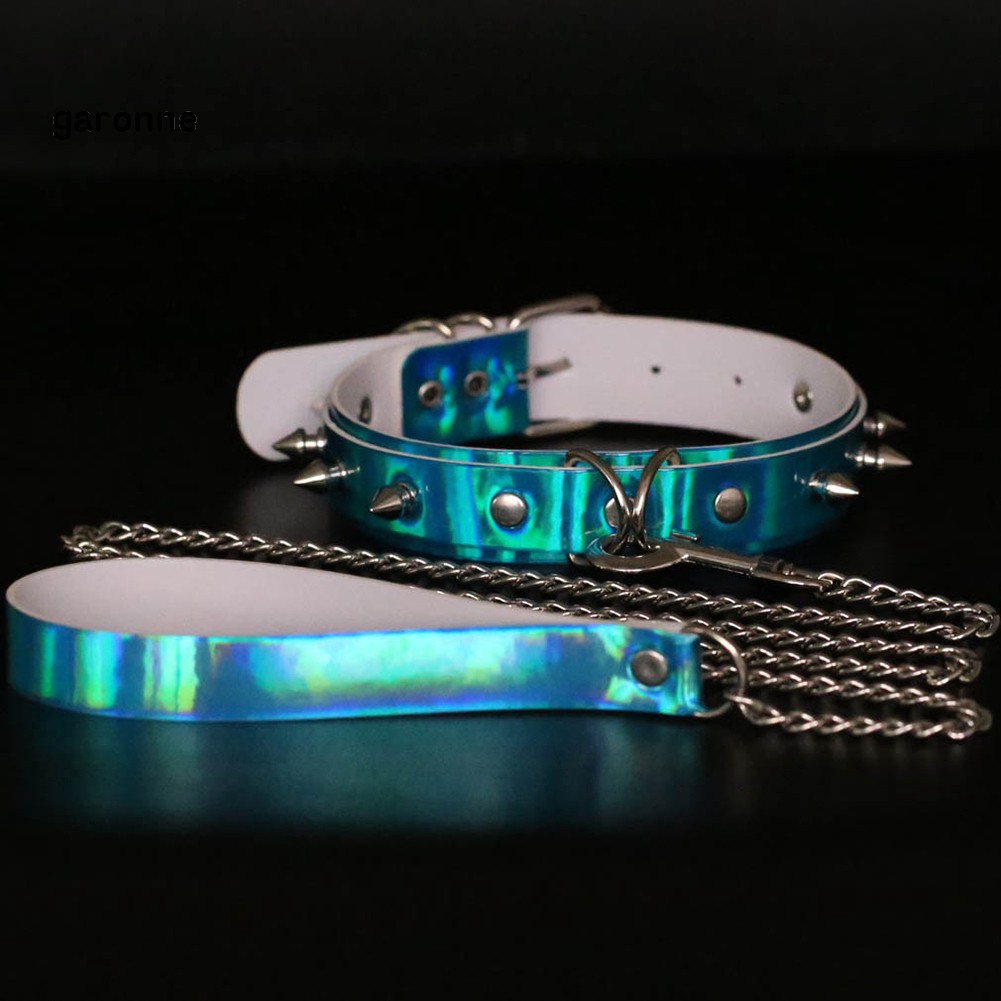 Vòng cổ choker da giả đính đinh tán cá tính cho nữ