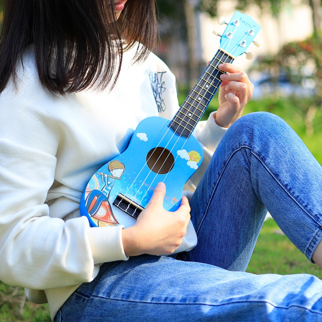 Đàn Ukulele Soprano 21 "Phong Cách Hawaii Cổ Điển Cho Người Mới Bắt Đầu