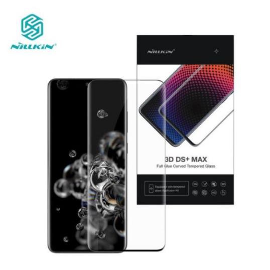 Kính cường lực Nillkin 3D DS Max cho Galaxy S2 S20 Plus/ S20 Ultra Full keo màn hình đặc trị màn hình cong ( Chính Hãng)