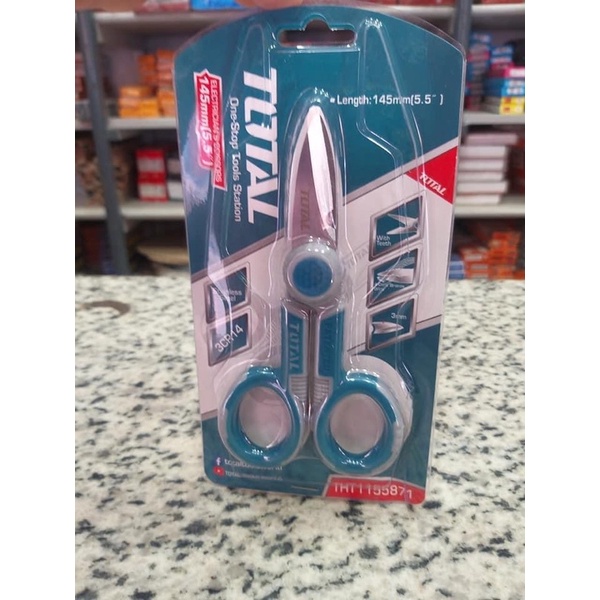 ĐỒ NGHỀ TOTAL Kéo thợ điện 145mm THT1155871