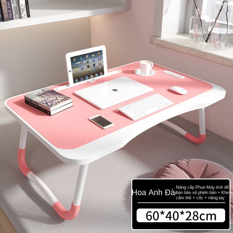 bàn lười có thể gập lại trên giường làm cửa sổ lồi, ký túc xá sinh viên, laptop | BigBuy360 - bigbuy360.vn