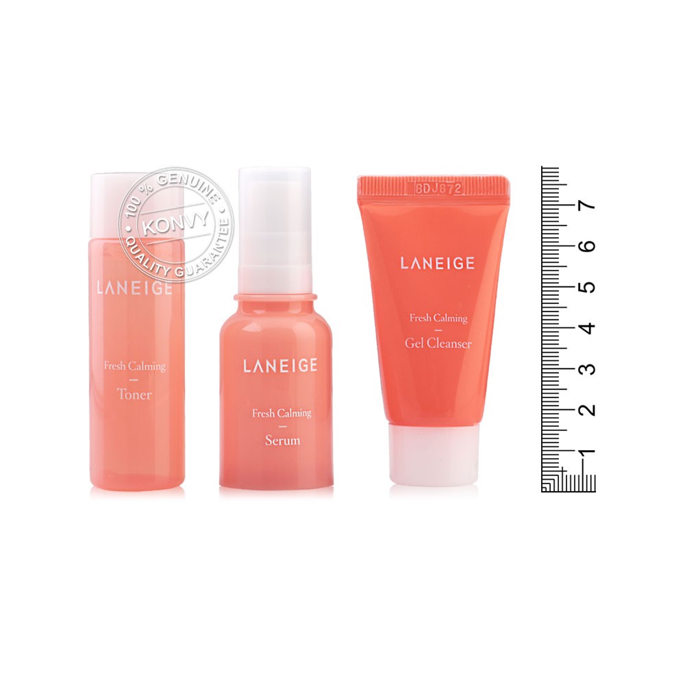 Bộ dưỡng Laneige Fresh Calming Trial Kit 3sp