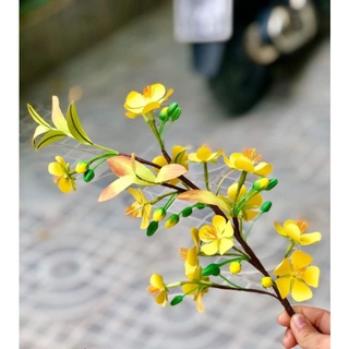 [ SIÊU RẺ] Nụ Hoa Mai/ Đào Đất Sét