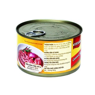 Combo 4 Bò Hầm Vissan 397g  (Date 2026)