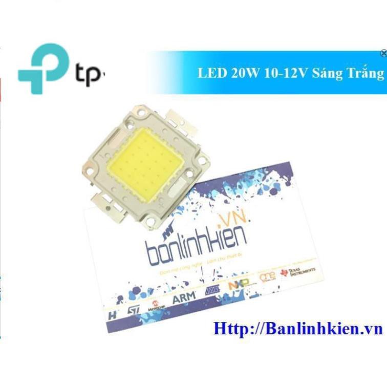 LED 20W 10-12V Sáng Trắng