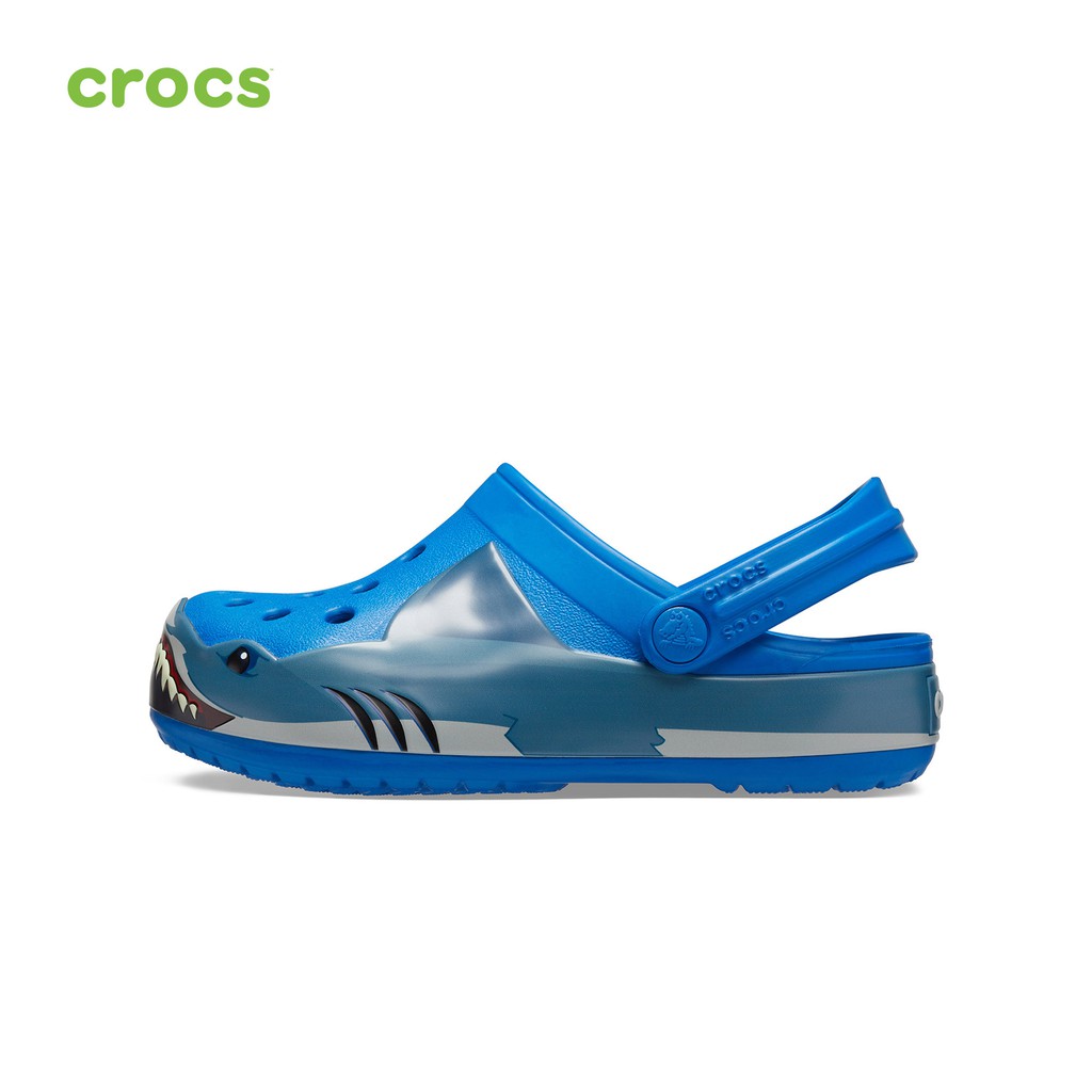 Giày Trẻ em Crocs Fun Lab Shark Band Clog - 206271-4JL