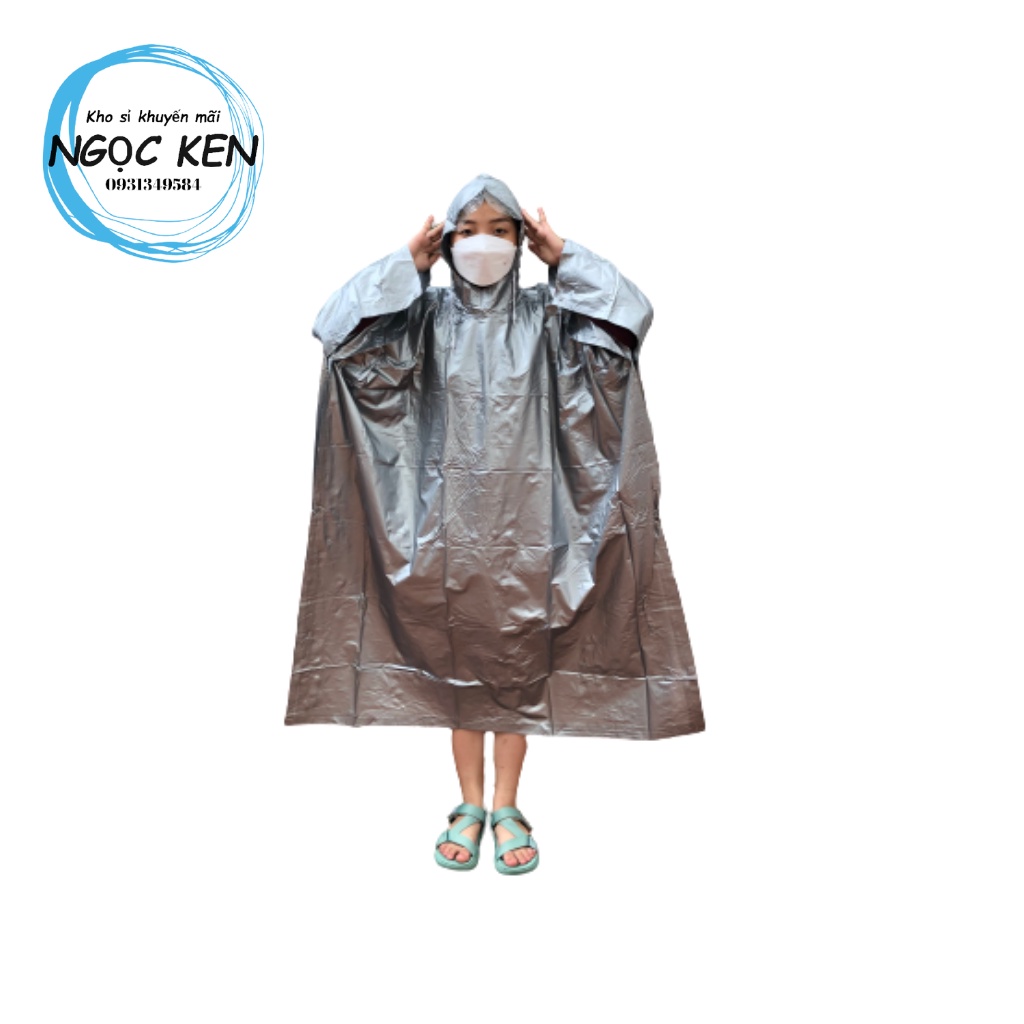 Áo mưa cánh dơi vải nhựa cao cấp, không thấm nước – Ngọc Ken Shop