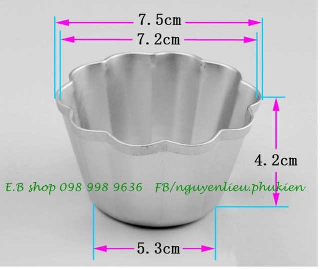 KHUÔN NHÔM ĐÚC HOA CÚC MC17 - MC24