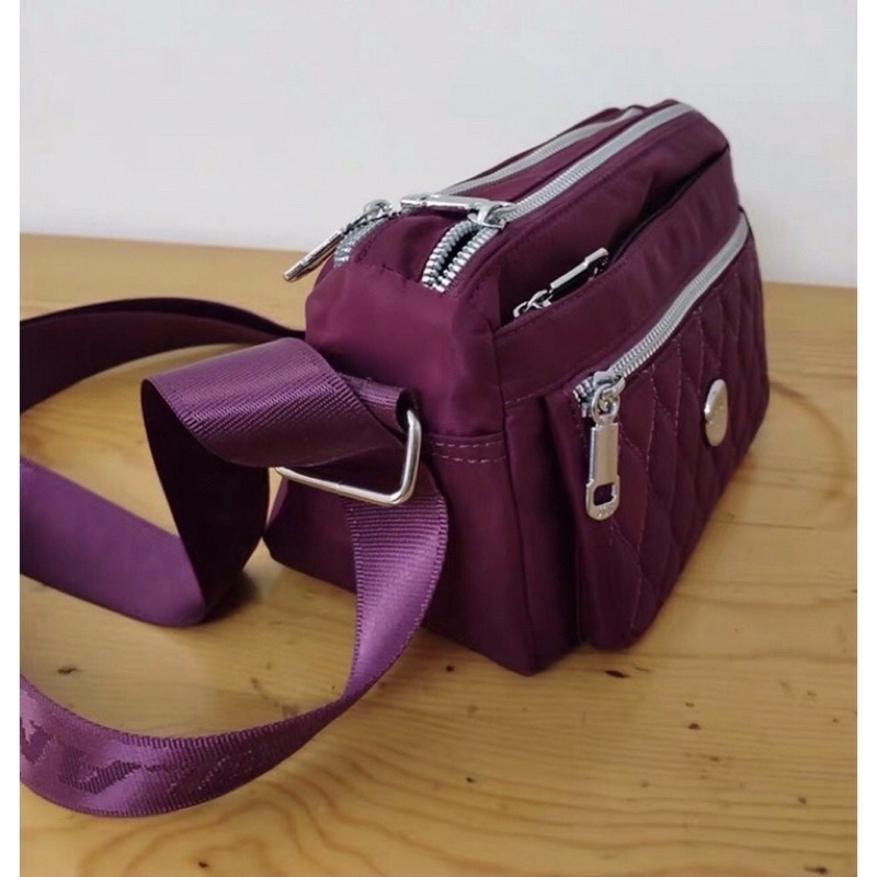 Túi vải dù cao cấp loại đẹp đeo chéo kẹp nách phong cách thời trang giá rẻ túi trung niên đi chợ , đi làm công sở TVD34