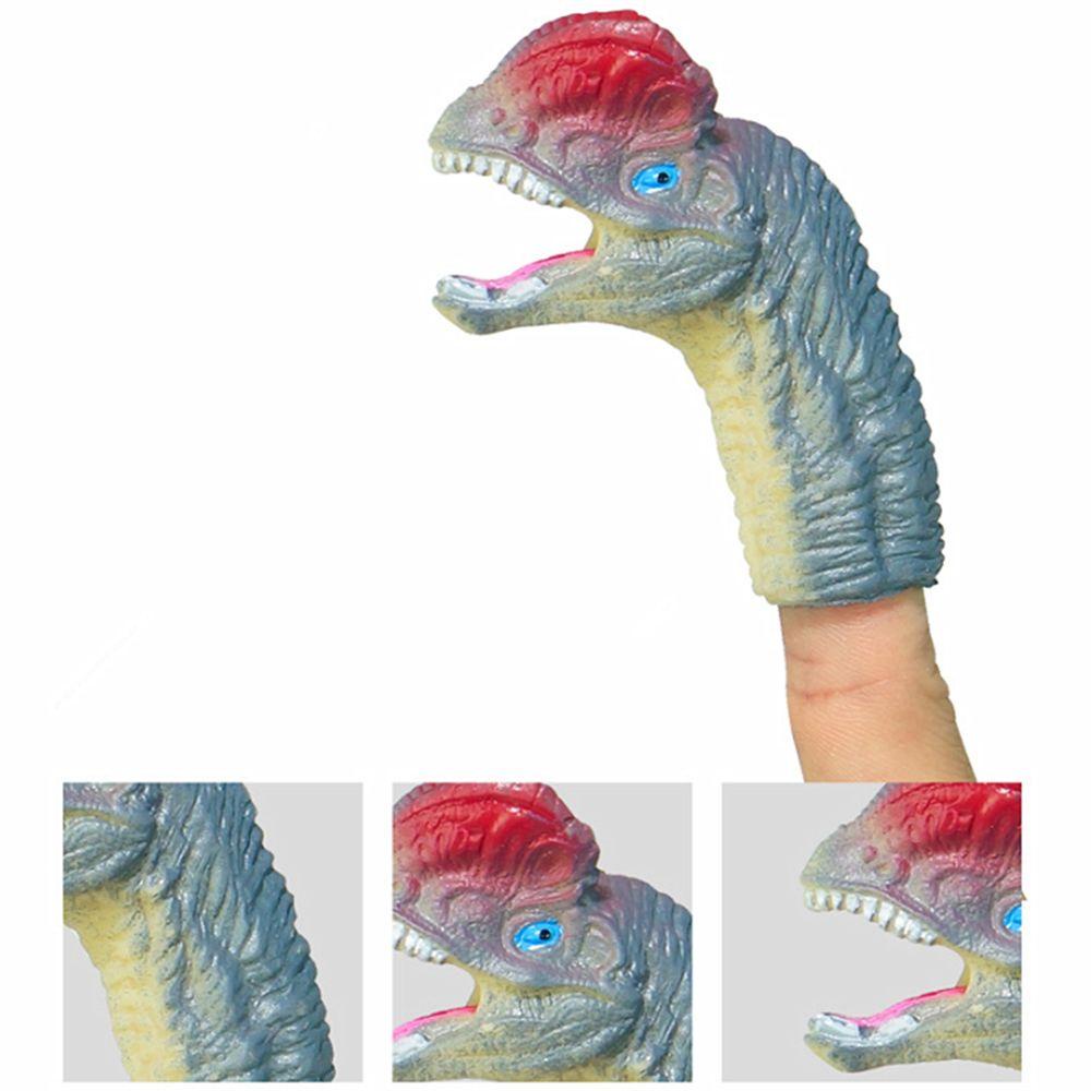 Con Rối Đeo Ngón Tay Hình Khủng Long Hoạt Hình Cho Bé