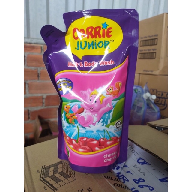 Sữa tắm em be gội toàn thân Carrie junior