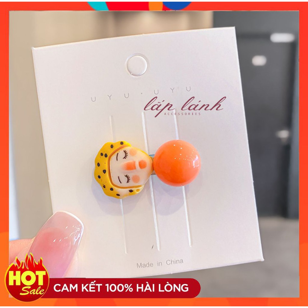 [HOT] KẸP MÁI KẸP TÓC BÚP BÊ THIẾT KẾ HOẠ TIẾT ĐỘC ĐÁO INSTA PHONG CÁCH HÀN QUỐC DỄ THƯƠNG CÁ TÍNH 214KMBBL