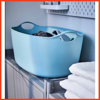 Chậu đựng đồ giặt bằng nhựa dẻo torkis ikea