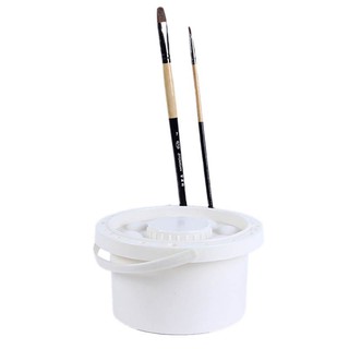 Watercolor brush cleaning tool