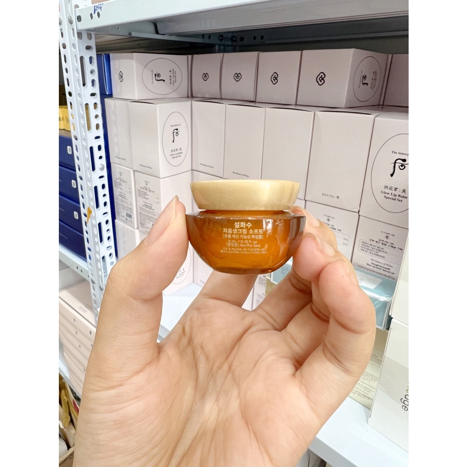 Kem tái tạo da từ nhân sâm cô đặc Sulwhasoo Concentrated Ginseng Renewing Cream Ex 5ml