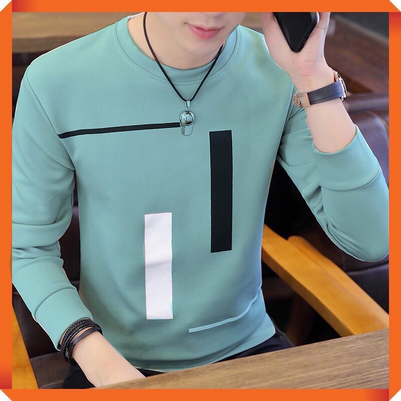 Áo thun nam tay dài 💝FREESHIP💝 áo thun nam thoáng mát XÁM SỌC thoáng mát, mềm mịn đi chơi, đẹp, phong cách | BigBuy360 - bigbuy360.vn