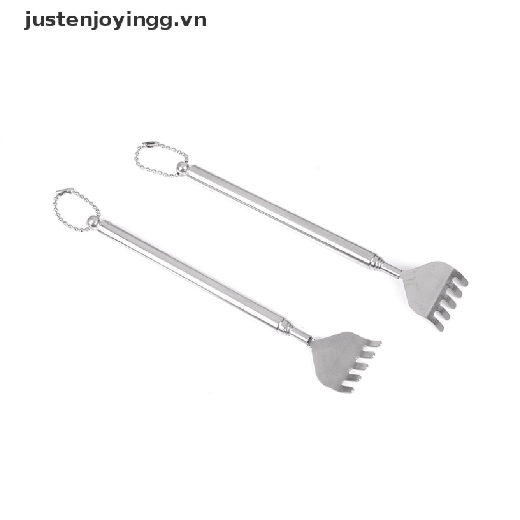 (Hàng Mới Về) Cây Gãi Lưng Bằng Thép Không Gỉ Có Thể Điều